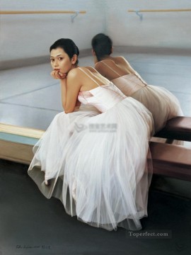 Dancing Ballet Painting - nude Ballet 01